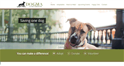 Desktop Screenshot of dogmarescue.org